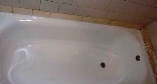 Реставрация ванны жидким акрилом | Селигерская