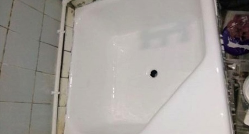 Обновление душевого поддона акрилом | Селигерская